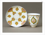 Coffee cup & saucer by Unknown