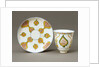 Coffee cup & saucer by Unknown