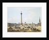 Trafalgar Square, The National Gallery & St.Martin's Church by E. Walker