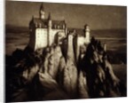 The Mad King's Castle, Schloss Neuschwanstein by night by Percival Gaskell