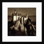 The Mad King's Castle, Schloss Neuschwanstein by night by Percival Gaskell