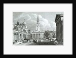 The New Opening to St.Martin's Church from Pall Mall East by Thomas O. Shepherd