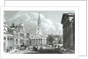 The New Opening to St.Martin's Church from Pall Mall East by Thomas O. Shepherd