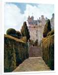 The Yew Alley, Crathes by George Samuel Elgood
