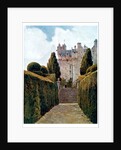 The Yew Alley, Crathes by George Samuel Elgood