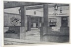 Living room from stairway by unknown
