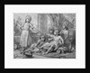 Study for a portrait of five of the children of King George III by Benjamin West