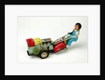 Clockwork toy plough by Unknown