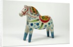 Toy horse by Unknown