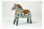 Toy horse by Unknown