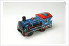 Clockwork toy train by Unknown