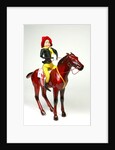 Clockwork horse and cowgirl rider by Quercetti
