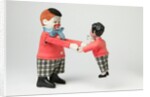 Clockwork dancing clowns by Schuco