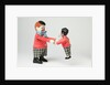 Clockwork dancing clowns by Schuco
