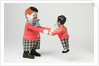 Clockwork dancing clowns by Schuco