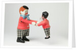 Clockwork dancing clowns by Schuco