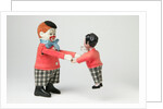Clockwork dancing clowns by Schuco