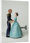 Cinderella and Prince Charming clockwork dolls by Wells Brimtoy