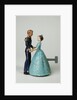 Cinderella and Prince Charming clockwork dolls by Wells Brimtoy