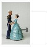 Cinderella and Prince Charming clockwork dolls by Wells Brimtoy