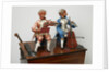 Automaton monkey musicians by Unknown