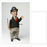 Clockwork toy figure of Charlie Chaplin by Unknown