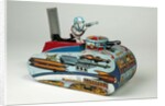 Clockwork space tank by Louis Marx & Co. Ltd
