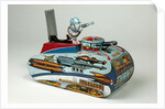 Clockwork space tank by Louis Marx & Co. Ltd