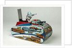 Clockwork space tank by Louis Marx & Co. Ltd