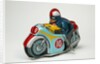 Clockwork toy motorcycle by Yoneya Toys Co. Ltd