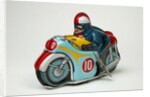 Clockwork toy motorcycle by Yoneya Toys Co. Ltd