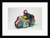 Clockwork toy motorcycle by Yoneya Toys Co. Ltd