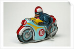 Clockwork toy motorcycle by Yoneya Toys Co. Ltd