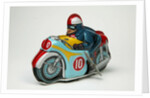 Clockwork toy motorcycle by Yoneya Toys Co. Ltd