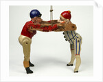 Wrestling dancing dolls by Unknown