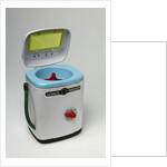 Clockwork toy washing machine by Unknown