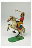 Clockwork toy horse and cowboy by Keim & Co.