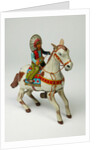 Clockwork horse and Native American rider by Mansei Toys