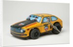 Clockwork toy emergency rescue car by Yoneya Toys Co. Ltd