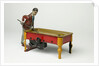 Clockwork toy billiard table by Unknown