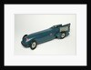 Clockwork toy racing car by Kingsbury Manufacturing Co