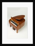 Musical box in the shape of a piano by William Sawyer