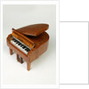 Musical box in the shape of a piano by William Sawyer