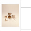 Four Wine Cups and Ladle by Unknown