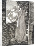 Illustration to St Agnes Eve by Sir John Everett Millais