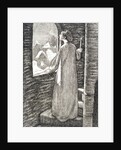 Illustration to St Agnes Eve by Sir John Everett Millais