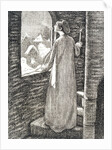 Illustration to St Agnes Eve by Sir John Everett Millais