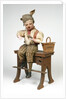 Johnny the Dunce clockwork toy by Unknown
