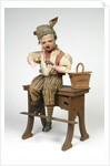 Johnny the Dunce clockwork toy by Unknown