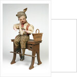 Johnny the Dunce clockwork toy by Unknown